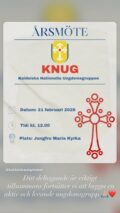 Årsmöte KNUG Kaldeiska Nationella Ungdomsgruppen Datum: 21 februari 2026 Tid: kl. 12.00 Plats: Jungfru Maria kyrka @kaldeiskaungdomar Ditt deltagande är viktigt tillsammans fortsätter vi att bygga en aktiv och levande ungdomsgrupp.