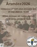 Välkomna på SUK Västs prsmöte den 25 maj kl. 18.00! Mötet kommer att hållas digitalt (länk delas närmare inpå). Sveriges Unga Katoliker SUK Väst