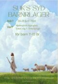 SUK'S-SYD BARNLÄGER När? 24-28 juni 2026 Var? Hjelmsjövik lägergård, Sveas väg 1, Örkelljunga för barn 7-13 år TEMA JESUJ DEN GODE HERDEN OCH HANS FÅR JOHANNES 10.14.15 (?)
